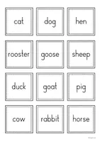 Vorschau - Spiele - Stop and Swap "Farm Animals" - Vokabelspiel - Seite 2