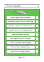 Vorschau - Arbeitsblätter - Tierische Satzzeichen (2. und 3. Klasse) - Seite 3