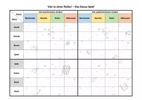 Vorschau - Spiele - Kasus-Spiel: Vier in einer Reihe - Seite 1