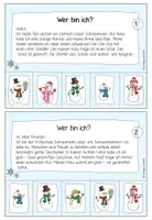 Vorschau - Spiele - Lesespiel: Wer bin ich? I Schneemänner - Seite 3