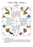 Vorschau - Spiele - Fortune teller/ Cootie Catcher (Himmel und Hölle) – Christmas - Seite 1