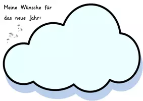 Vorschau - Arbeitsblätter - Wünsche und Vorsätze für das neue Jahr - Seite 3