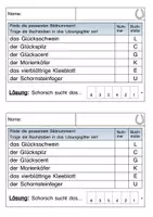Vorschau - Arbeitsblätter - Lesespaziergang Glückssymbole - Seite 2