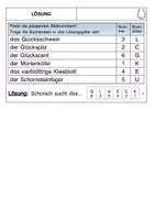 Vorschau - Arbeitsblätter - Lesespaziergang Glückssymbole - Seite 3