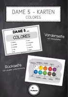 Vorschau - Spiele - Dame 5 - Colores (Farben) - Deckblatt