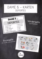 Vorschau - Spiele - Dame 5 - Deportes (Sportarten) - Deckblatt