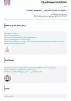 Vorschau - Arbeitsblätter - Freebie - worksheet - parts of the body vocabulary - Seite 3