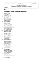 Vorschau - Test - Kursarbeit zu Goethes "Faust I" - Seite 2