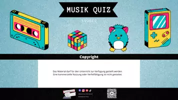 Vorschau - Spiele - MusikQuiz - 90er - Interaktives PDF - Seite 1