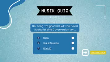 Vorschau - Spiele - MusikQuiz - 90er - Interaktives PDF - Deckblatt