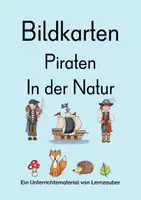 Vorschau - Bildkarten - Bildkarten Set (Piraten - In der Natur) - Deckblatt