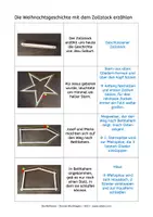 Vorschau - Lehrpläne/Lehrermaterial - Weihnachtsgeschichte als Zollstockerzählung - Seite 3