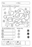 Vorschau - Arbeitsblätter - Adventskalender zum Rätseln und Malen - Knobeln Weihnachten - Seite 3