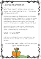 Vorschau - Unterrichtsreihen - Book Report - Heftchen zum Verfassen eines Book Reports im Englisch Unterricht (4. - 7. Schulstufe) - Seite 1