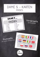 Vorschau - Spiele - Dame 5 - Países (Länder) - Deckblatt