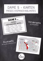 Vorschau - Spiele - Dame 5 - Países hispanohablantes (spanischsprachige Länder) - Deckblatt