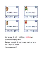 Aperçu - Apprentissages en autonomie - Math CAP 10 000 - UMCDU = UMCDU - Page de couverture