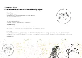 Vorschau - Poster - A4 + A3 - Januar 2023 & Geburtstagskalender #edukilights22 - Seite 3