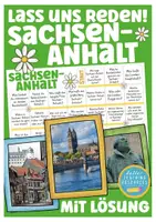 Aperçu - Jeux - Allemand : Sachsen-Anhalt Spiel Deutschland jeu - Page de couverture