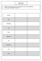 Vorschau - Stationenlernen - Comparison of adjectives - Klett Zuordnung - 2-fach differenziert - Steigerung von Adjektiven - Seite 3