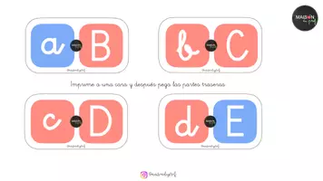 Vista previa - Juegos / Gamificación - Dominó alfabeto Montessori - página 2