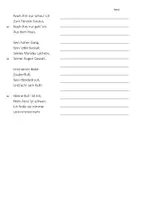 Vorschau - Arbeitsblätter - Lyrik: Sprache untersuchen - Übung - Seite 1