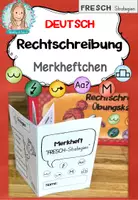 Vorschau - Arbeitsblätter - Rechtschreibung FRESCH | Merkheft Deutsch Klasse 2-4 | Rechtschreibstrategien Grundschule - Seite 1