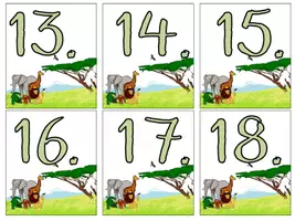 Vorschau - Präsentationen/Tafelbilder - Tafelkalender #Safariklasse hell - Seite 3