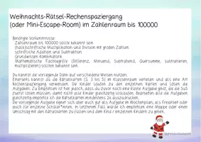 Vorschau - Spiele - Weihnachts- Rätsel - Rechenspaziergang ZR100000 (Mini-Escaperoom) - Seite 3