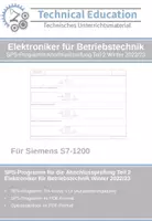 Vorschau - Arbeitsblätter - Elektroniker für Betriebstechnik - SPS-Programm AP2 Winter 2022/23 - Deckblatt