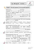 Vorschau - Arbeitsblätter - AES, Klasse 10 Lernjournal_Mikroplastik - Deckblatt