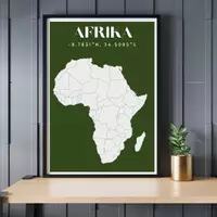 Vorschau - Mal- und Bastelvorlagen - 3 Afrika Landkarten ohne Ländernamen - Seite 3