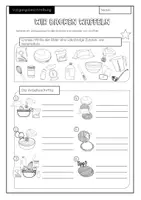 Vorschau - Arbeitsblätter - Vorgangsbeschreibung: Rezept Waffeln (inkl. PowerPoint-Präsentation) - Seite 3