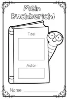 Vorschau - Spiele - Buchbericht Vorlagenheft (Heftchen zum Verfassen eines Buchberichts) - Seite 2