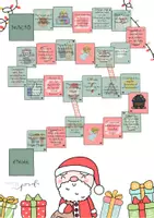 Vista previa - Juegos / Gamificación - Tablero navideño: aprende sobre la Navidad y tus compis - página 3