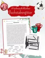 Vorschau - Arbeitsblätter - Suchsel zum Thema Weihnachten (Buchstabengitter) - Deckblatt