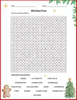 Vorschau - Arbeitsblätter - Suchsel zum Thema Weihnachten (Buchstabengitter) - Seite 1