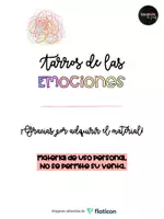 Vista previa - Decoración del aula - Tarros de las emociones - página 1