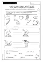 Vorschau - Arbeitsblätter - Vorgangsbeschreibung: Rezept Zitronenlimonade (inkl. PowerPoint-Präsentation) - Seite 2