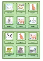 Vorschau - Spiele - Materialpaket Bingo: animals, school things, fruit and vegetables, at home - Seite 3
