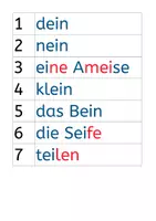 Vorschau - Arbeitsblätter - Schreibspaziergang Ei / ei - Seite 1