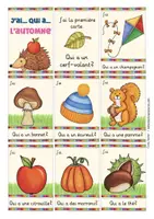 Vorschau - Spiele - J‘ai ... Qui a? Französisch Spiel l'automne (Herbst) - Seite 1
