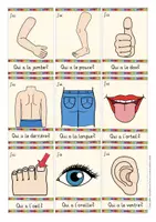 Aperçu - Jeux - Le corps "J'ai ... qui a?" - Jeu français - Page 2
