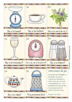 Vista previa - Juegos / Gamificación - dans la cuisine juego francés J'ai ... Qui a? - página 3