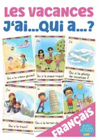 Vista previa - Juegos / Gamificación - les vacances juego francés J'ai ... Qui a? - Portada