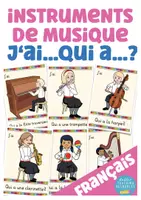 Vista previa - Juegos / Gamificación - les instruments de musique juego francés J'ai ... Qui a? - Portada