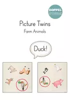 Vorschau - Spiele - Picture Twins "Farm Animals" - Spiel - Deckblatt