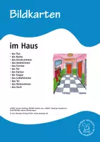 Vorschau - Bildkarten - Bildkarten Deutsch: Im Haus - Deckblatt