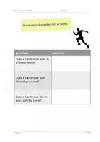 Vorschau - Arbeitsblätter - Steven´s day at work - job profile (4) hairdresser - Seite 3
