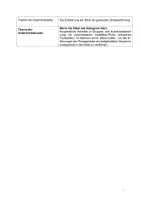 Vorschau - Stundenentwürfe - Biblische Texte erfassen Unterrichtsentwurf - Deckblatt